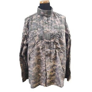 Military Combat Camo Fire Resistant Jacket Size L